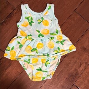 Carter's Baby Outfit with Green and Yellow Accents